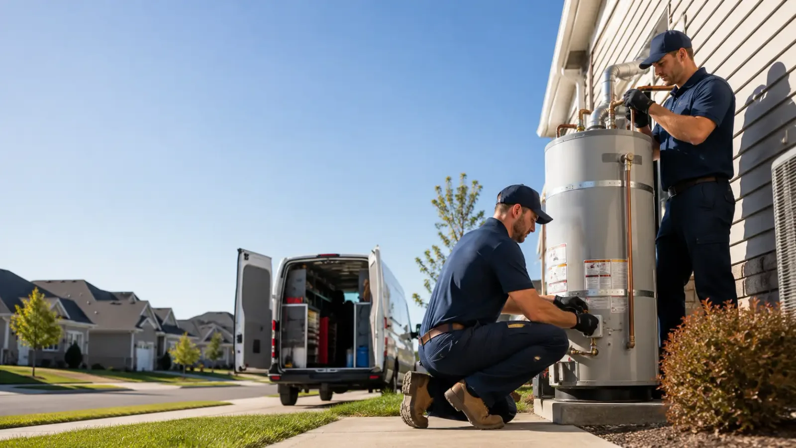 Water Heater Installation in Mannsville, OK
